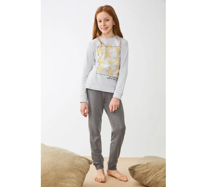 Pijama Niña M/L Interlock Take It Easy