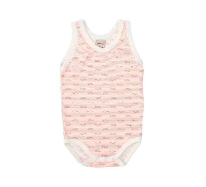 Body Bebe Tirantes Sport Coral