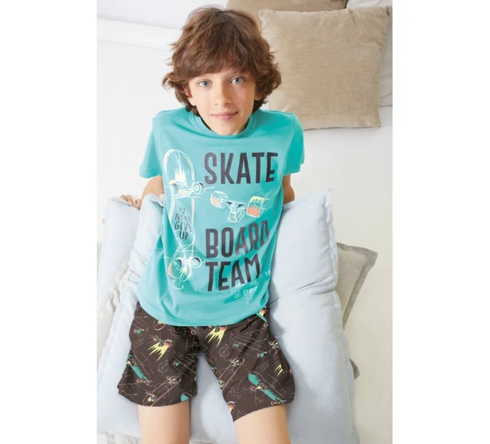 Pijama Niño M/C P/C Skateboard