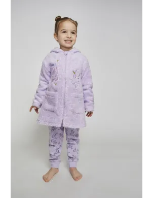 Bata Infantil Cremallera Corel Unicornio