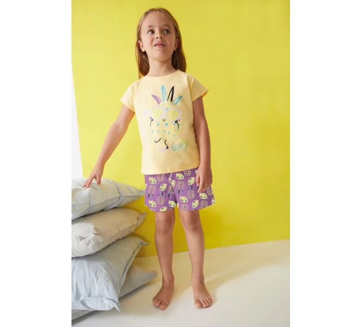 Pijama Niña M/C P/C Pineapple