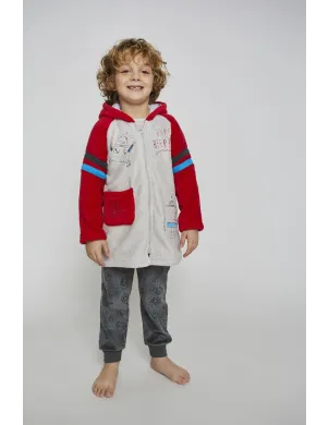 Bata Infantil Cremallera Niño Beep Beep