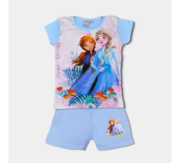 Pijama Niña M/Corta Frozen