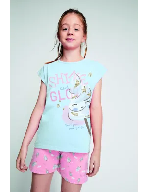 Pijama Niña M/C P/C Shine Gloss