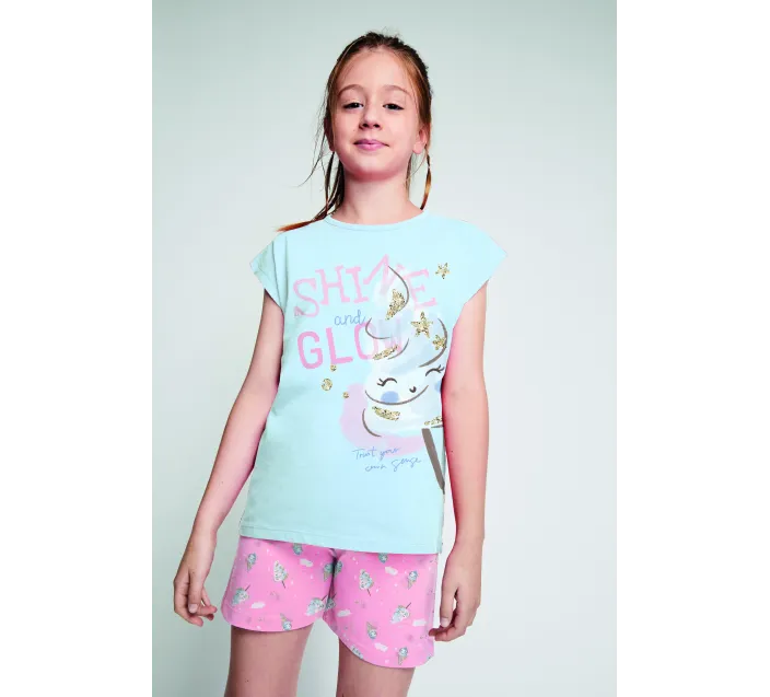 Pijama Niña M/C P/C Shine Gloss