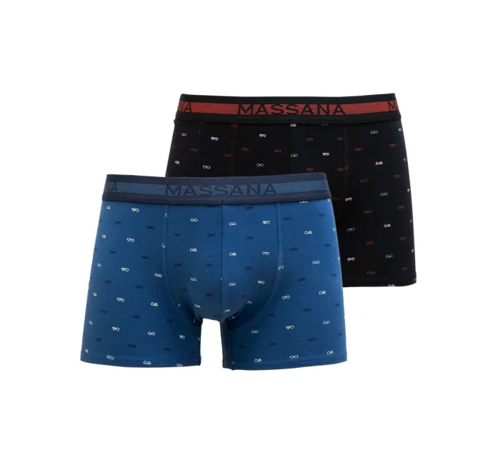 Pack 2 Boxers Estampado "Gafas"