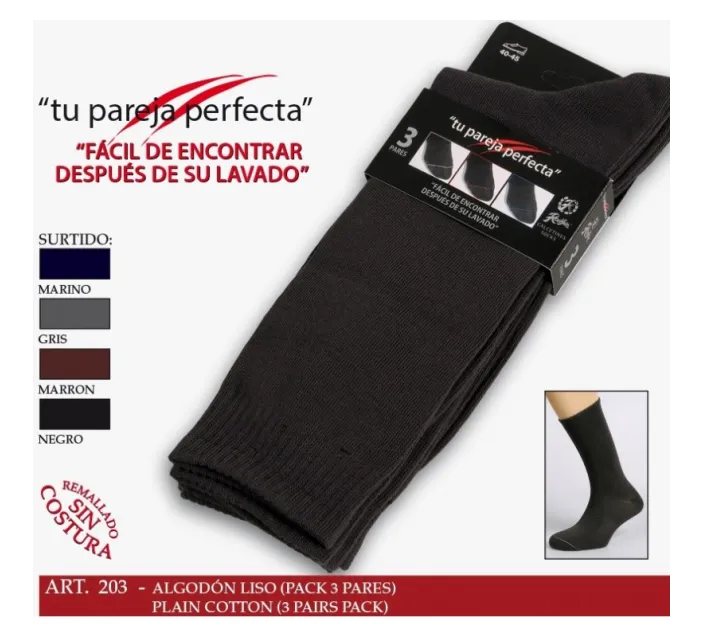 Pack 3 Calcetines Imperdibles Pareja Perfecta