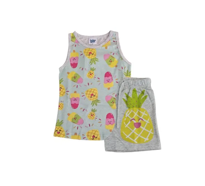 Pijama Infantil Niña S/M Pineaplle