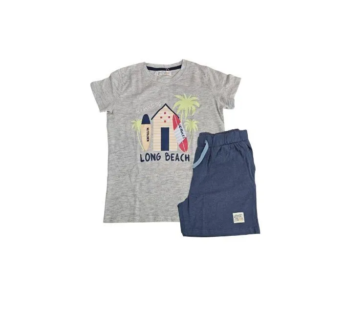 Pijama Niño M/C P/C Long Beach