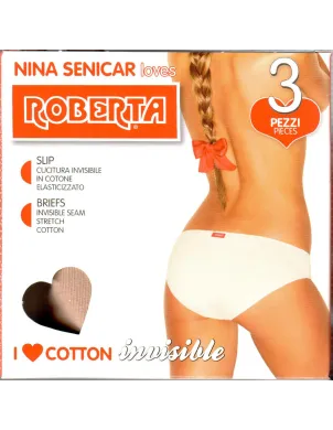 Pack 3 Bikini Sra Invisible Roberta