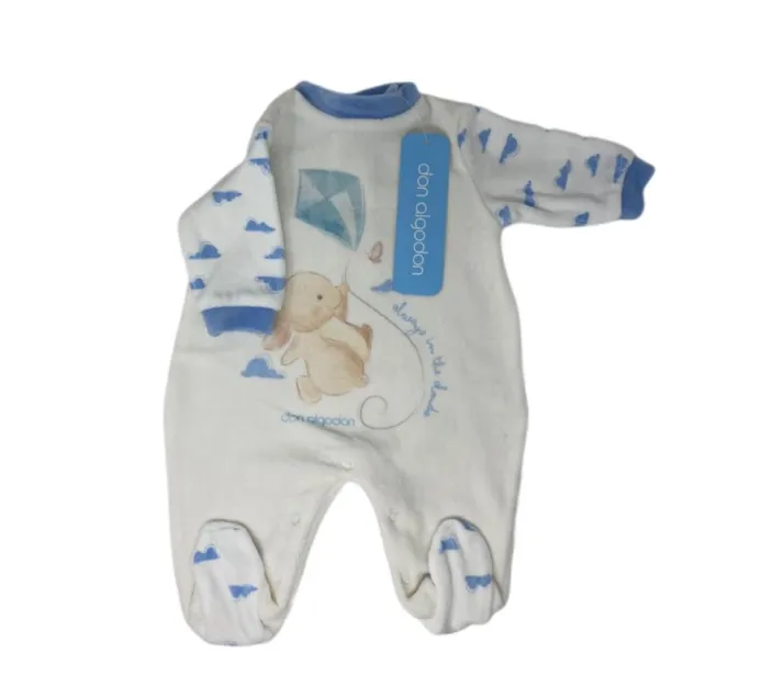 Pelele Bebe Terciopelo M/L Niño