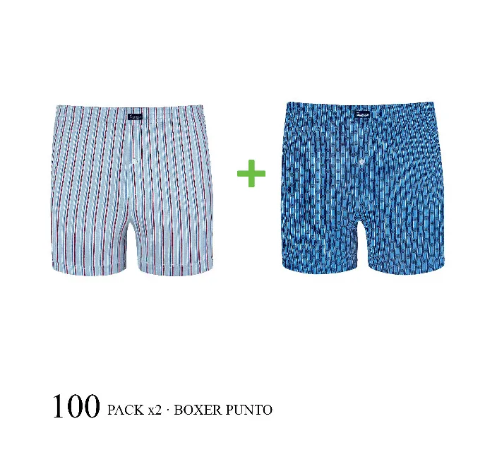 Pack 2 Boxer Cro Estampado