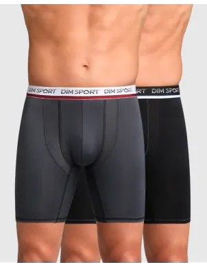 Pack 2 Boxers Dim Long Sport Micro