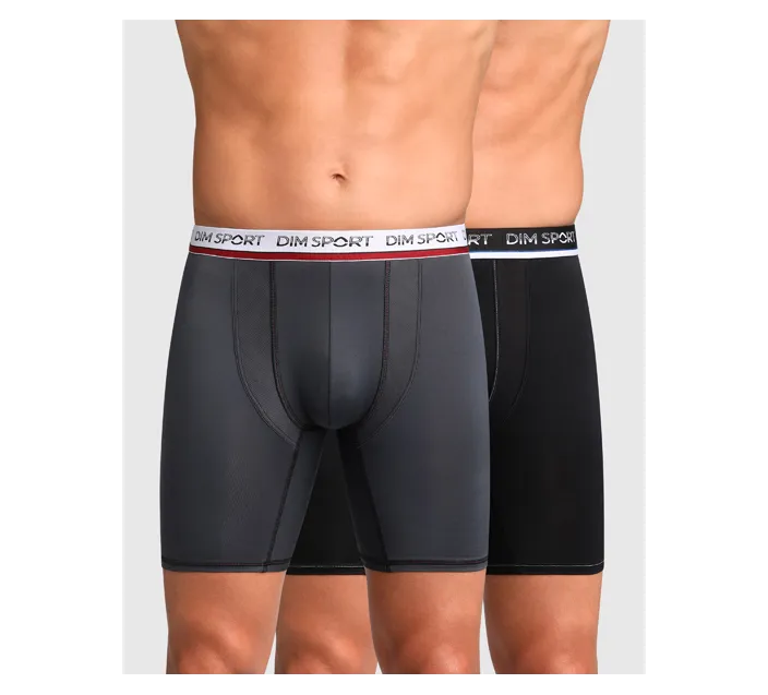 Pack 2 Boxers Dim Long Sport Micro