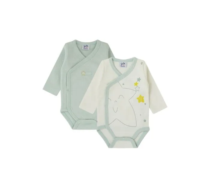 Pack 2 Bodis Bebe M/L Recien Estrella