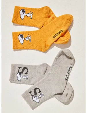 Calcetines Sra Snoopy Antideslizante