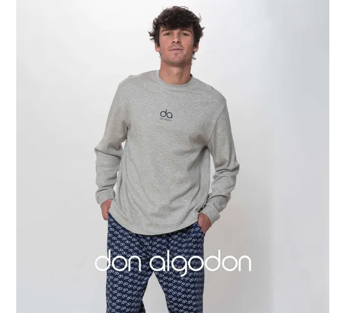 Pijama Cro M/L Interlock Don Algodon