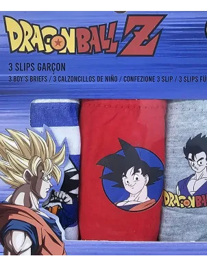 Pack 3 Slips Dragon Ball