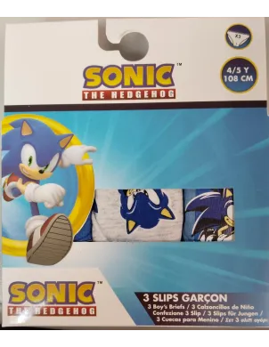 Pack 3 Slips Sonic