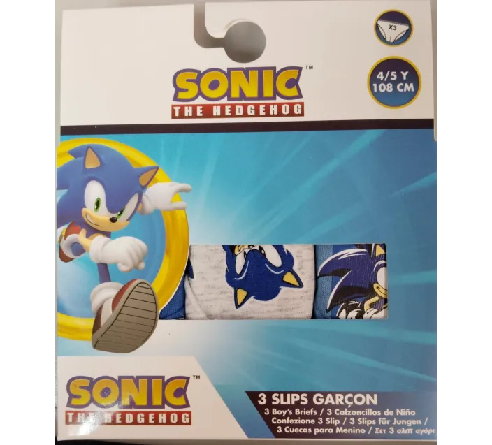 Pack 3 Slips Sonic