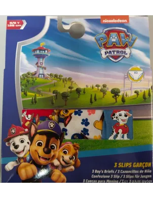 Pack 3 Slips Patrulla Canina