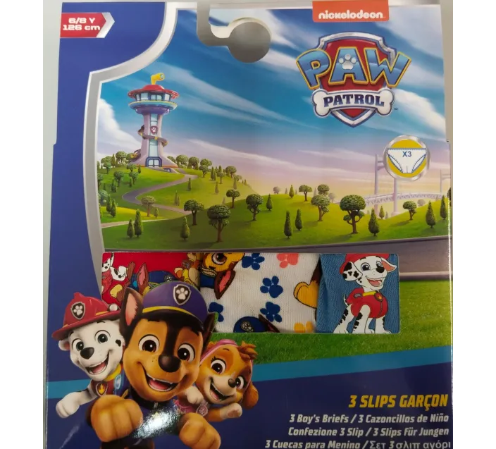 Pack 3 Slips Patrulla Canina