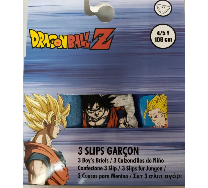 Pack 3 Slips Dragon Ball