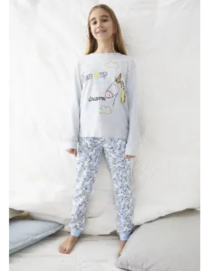 Pijama Niña M/L Interlock Lookfor