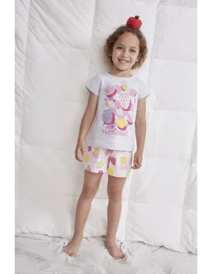 Pijama Niña M/C P/C Tuttifruti Girl