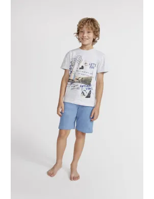 Pijama Niño M/C P/C Fastway Boy